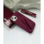 Бордовий чохол Rhode Lip Case Raspberry Jelly на айфон 15